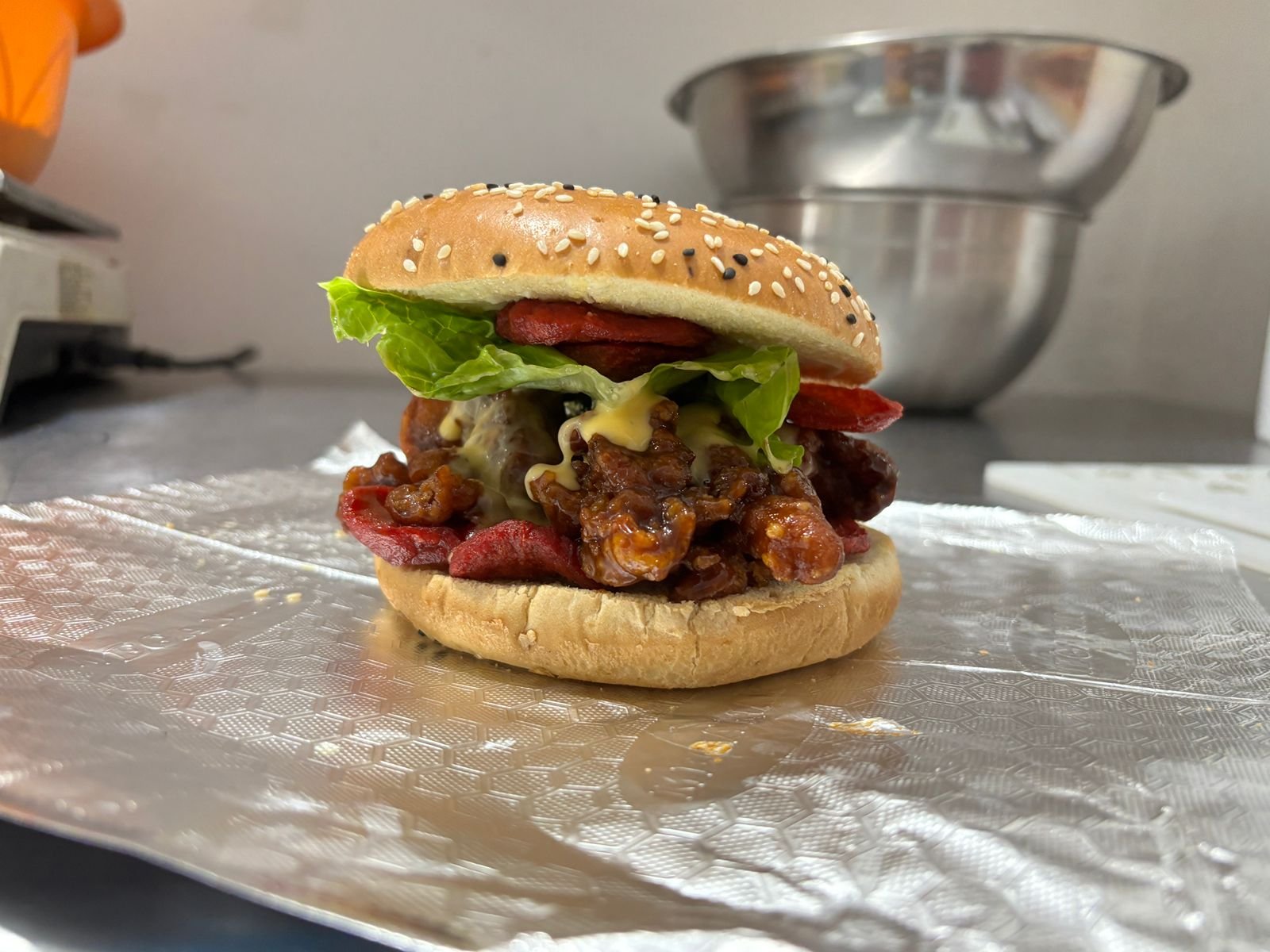 Hamburguesa Mr Papas