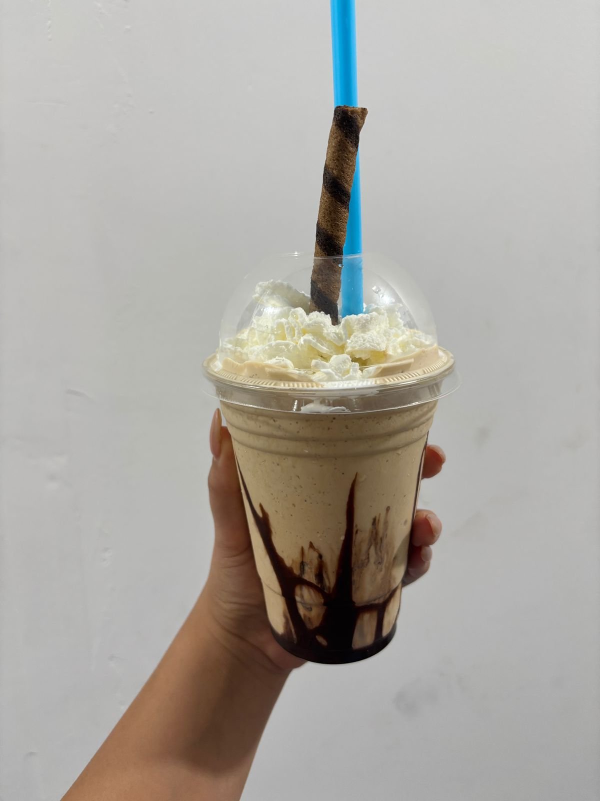 Frappé y Papas Fritas